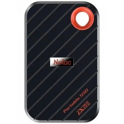 1 ТБ Внешний SSD диск Netac ZX20 II (NT01ZX20II-1T0-32BK) черный