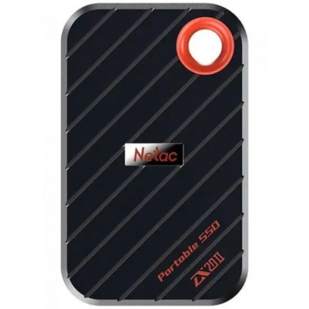 1 ТБ Внешний SSD диск Netac ZX20 II (NT01ZX20II-1T0-32BK) черный