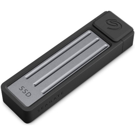 2 ТБ Внешний SSD диск Seagate Ultra Compact (STMX2000400) серый