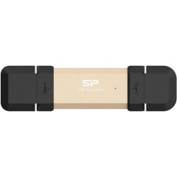 500 ГБ Внешний SSD диск Silicon Power DS72 (SP500GBUC3S72V1G) золотистый