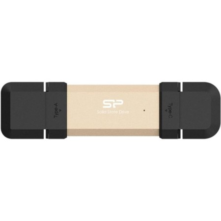 500 ГБ Внешний SSD диск Silicon Power DS72 (SP500GBUC3S72V1G) золотистый