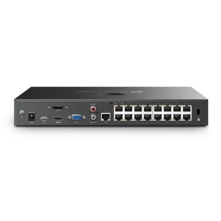 16-канальный IP-видеорегистратор TP-Link VIGI NVR2016H-16P черный