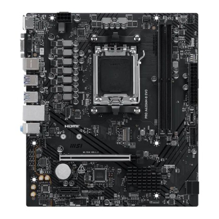 Материнская плата MSI PRO A620AM-B EVO черный