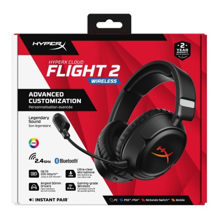 Наушники HyperX Cloud Flight 2 (B5VC4AA) черный