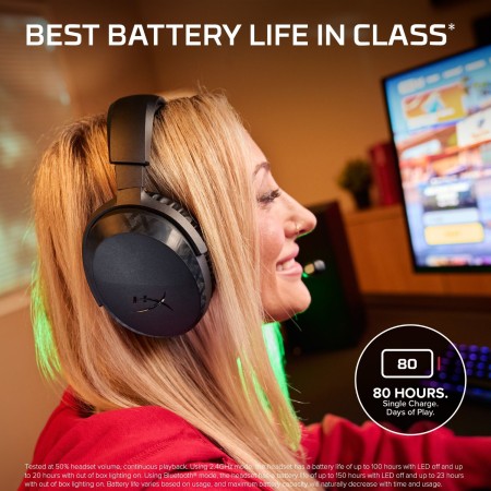 Наушники HyperX Cloud Stinger 3 Wireless (BS1T8AA) черный