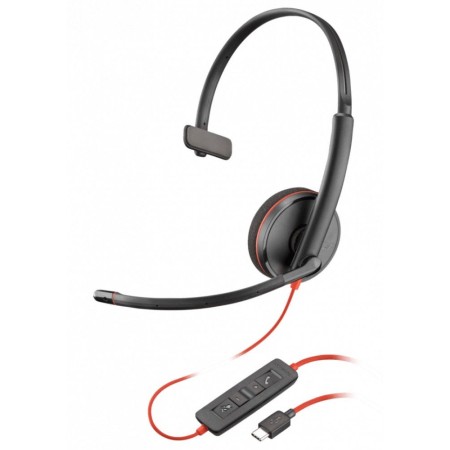 Наушники Poly Blackwire 3210 USB-C (8X214AA) черный