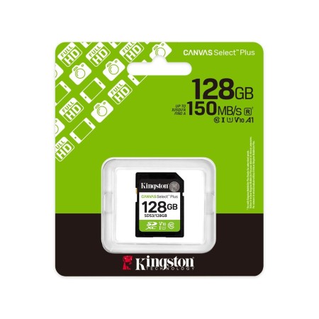 128 ГБ Карта памяти Kingston Canvas Select Plus SDXC (SDS3/128GB) черный