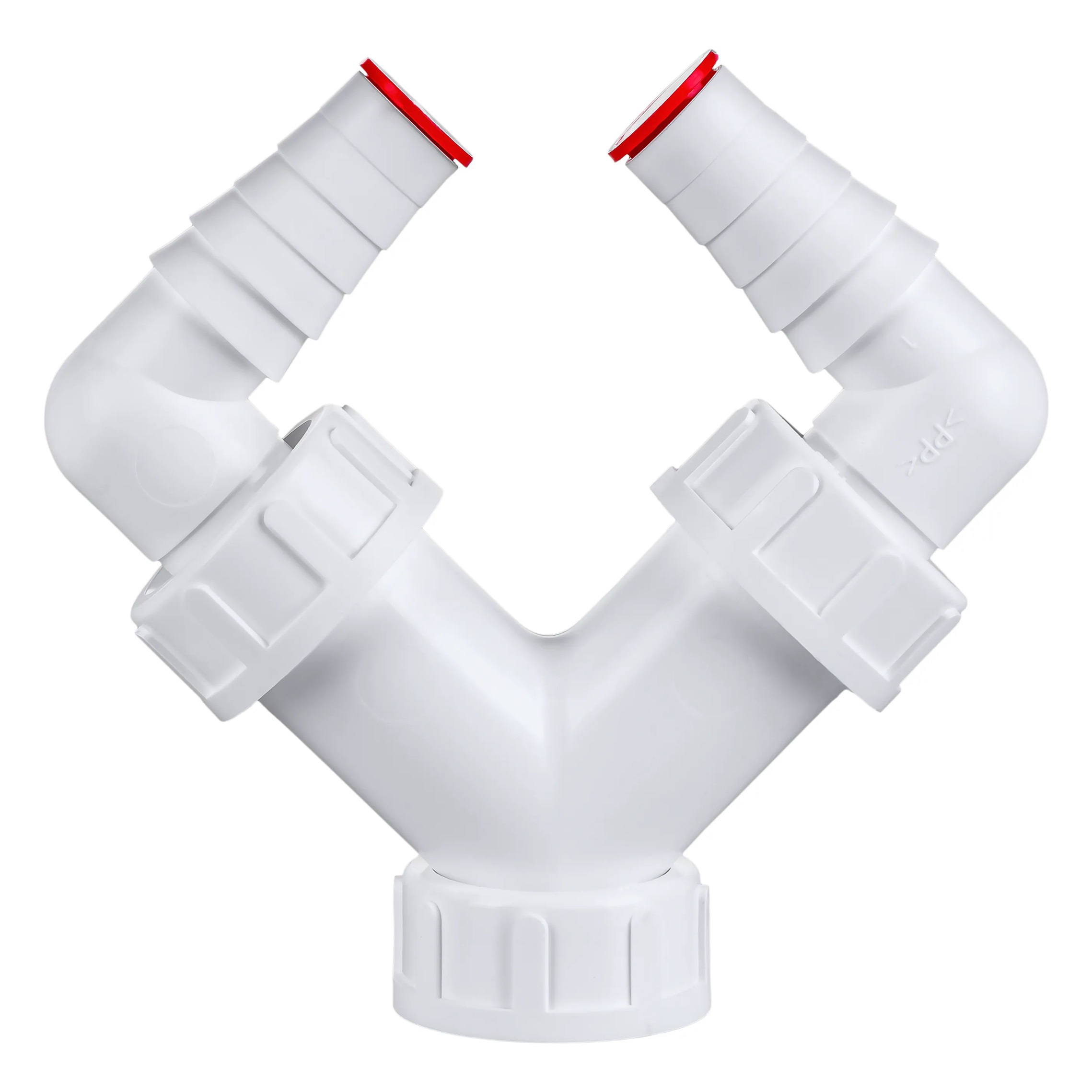 Alca Plast P148Z Колено с двумя штуцерами G1"/17-23 с обратными клапанами — купить в Алматы