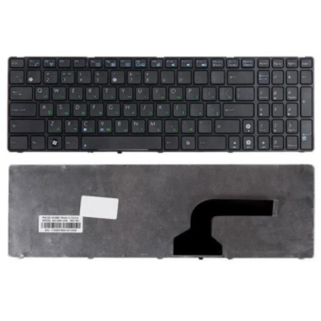Genuine Replacement Laptop Keyboard For ASUS A52, K53, X54 & More – Black QWERTY